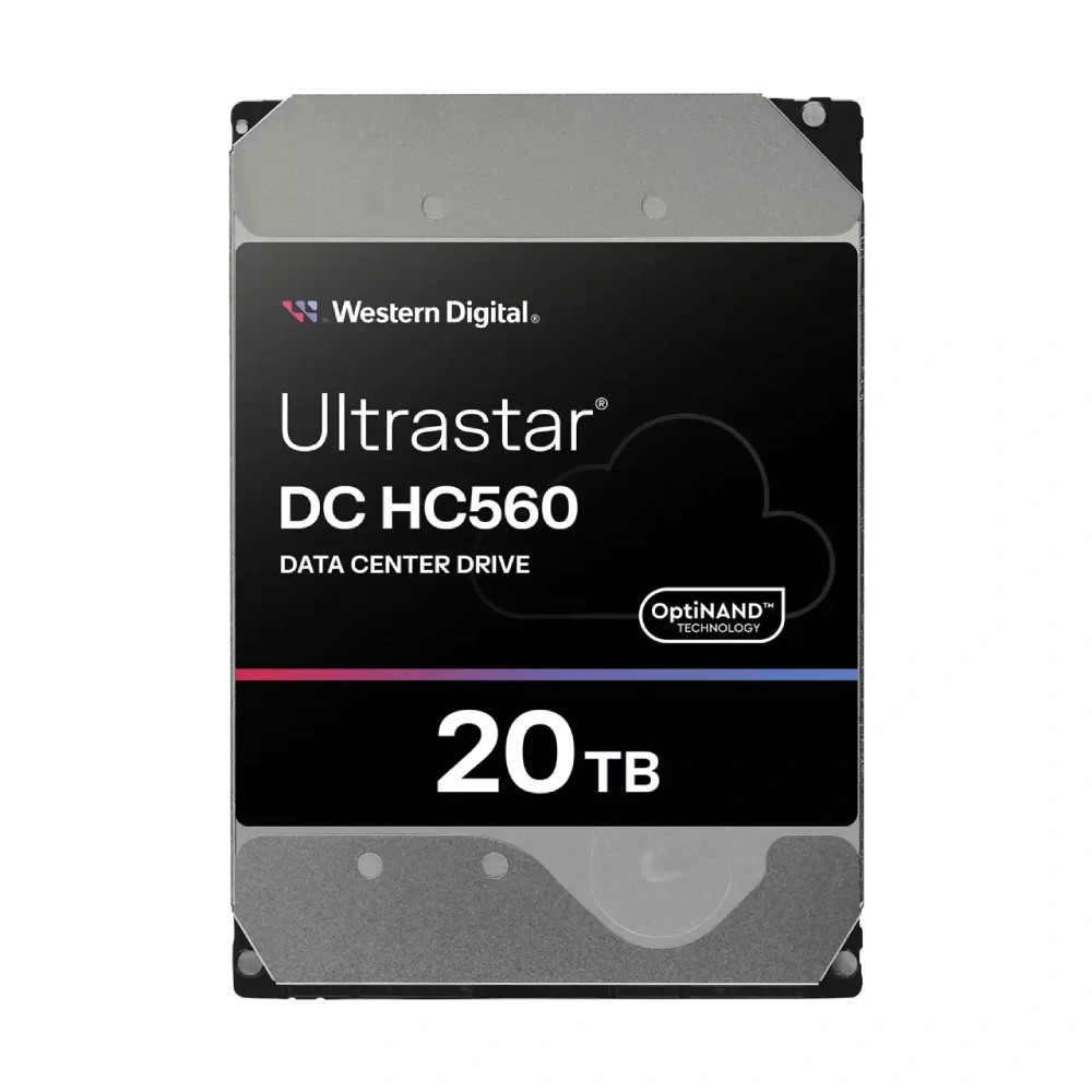WD Ultrastar 20TB Enterprise Data Center Hard Drive SATA 3.5 Inch DC-HC555